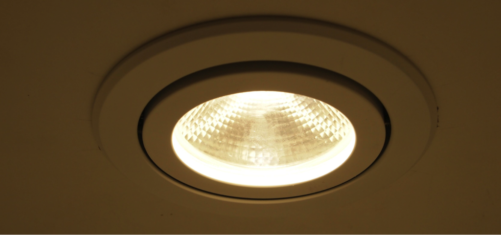 Gimble Downlight Fitting. 90mm cut out