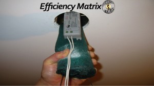 Downlight Covers by Efficiency Matrix