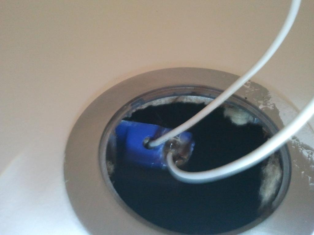 Melted downlight transformer
