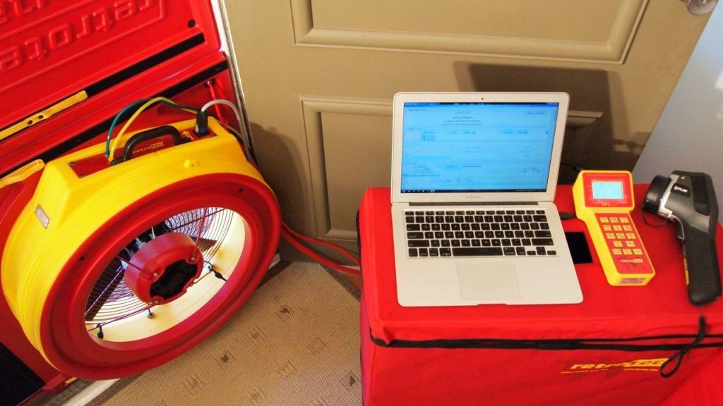 Blower Door testing