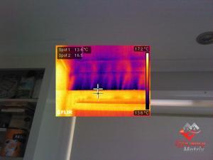 Winter air leakage testing