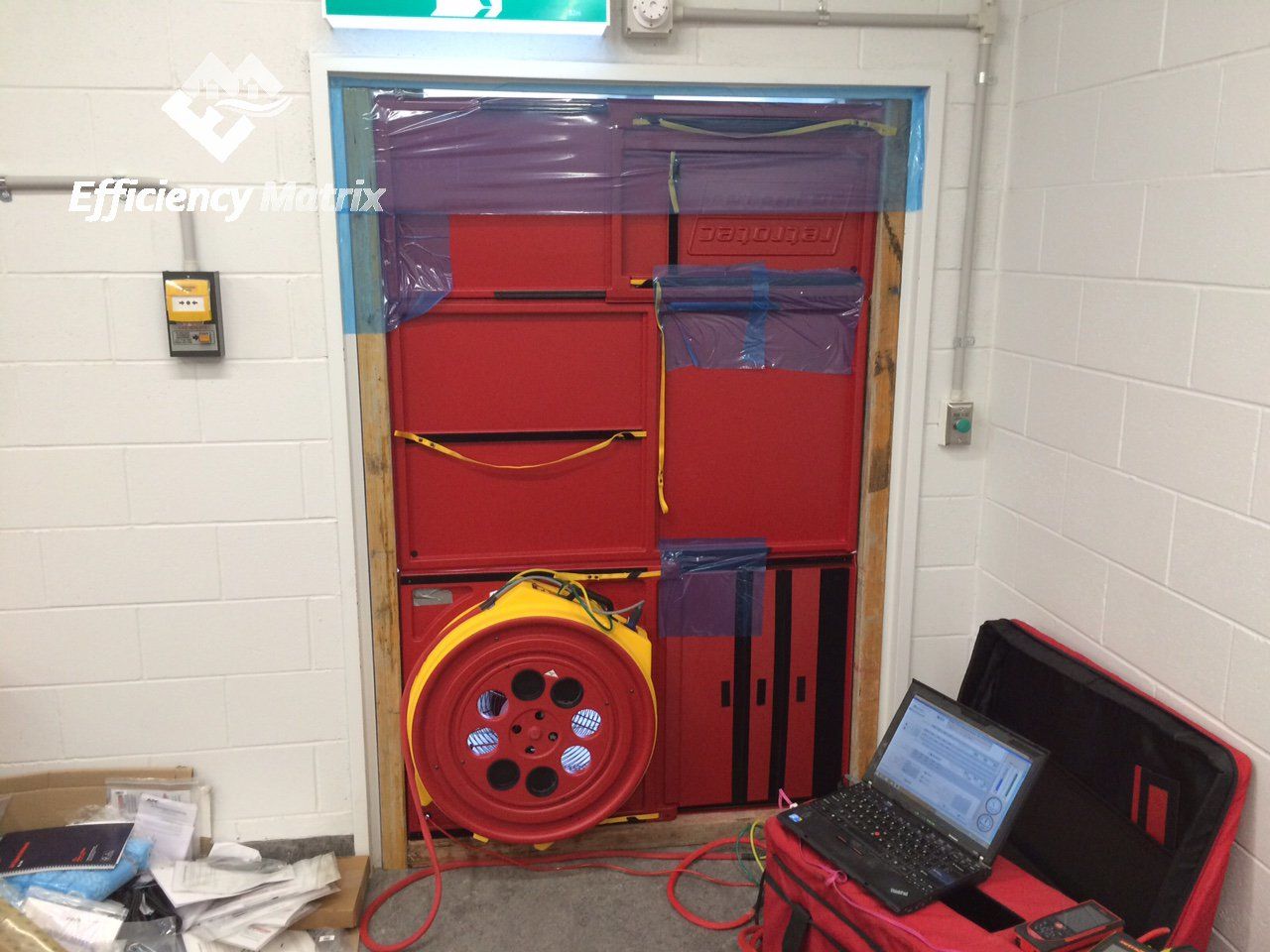 Fire integrity Testing