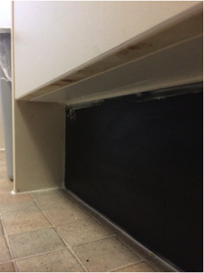 Caulked kicker
