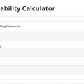 BCA Permeability calc screenshot - Efficiency Matrix BCA Permeability calc screenshot