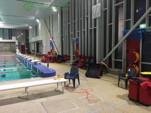 Aquatic Centre Air Tightness testing