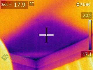 Uninsulated corner/cornice