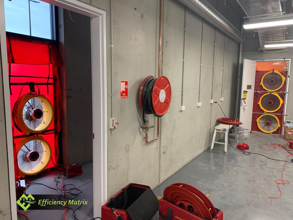 Commercial Blower door Test