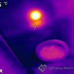 Exhaust fan with no insulation
