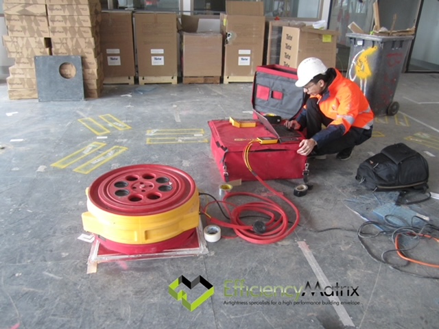 Under Floor Air Distribution Air Tightness Testing
